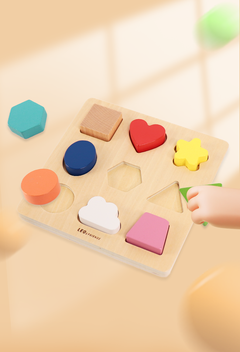 Color And Shape Sorting Puzzle