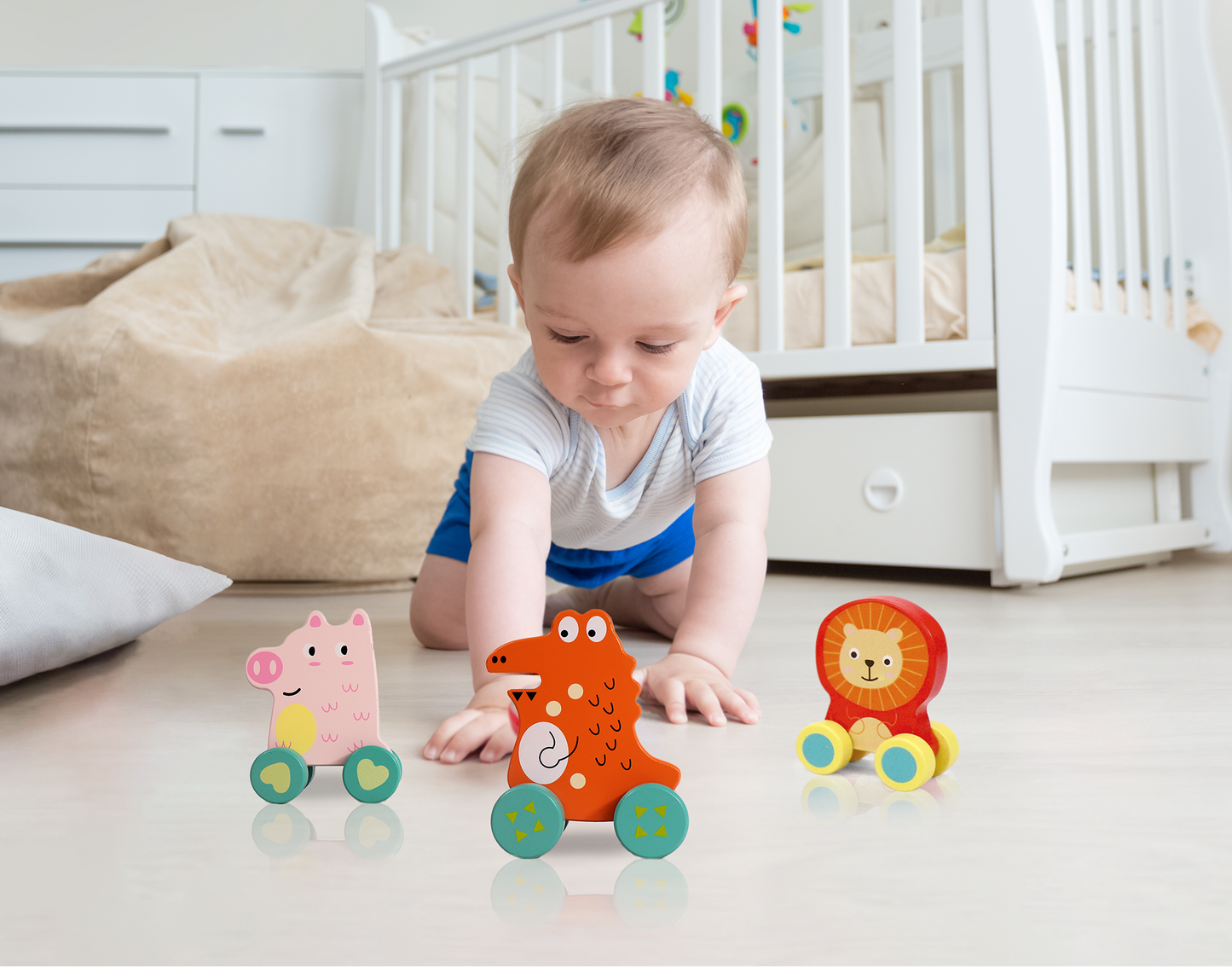 Little Leo Wooden Vehicle