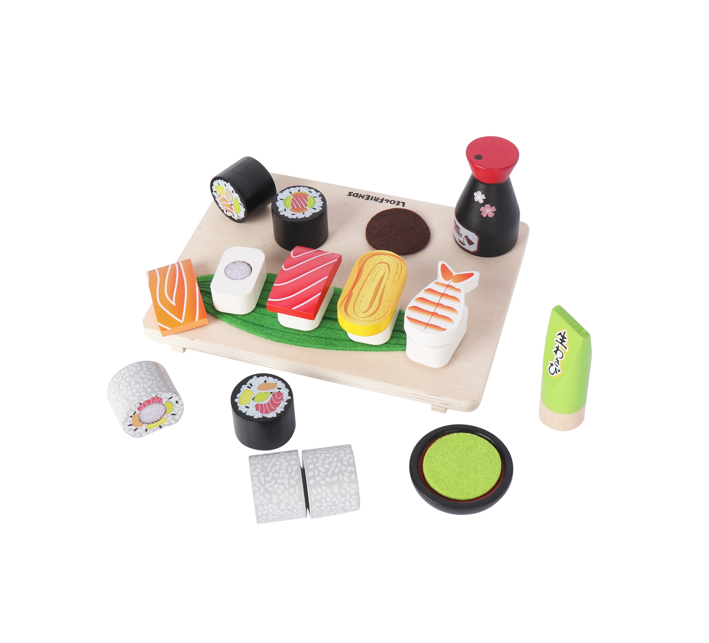 Wooden Sushi Set