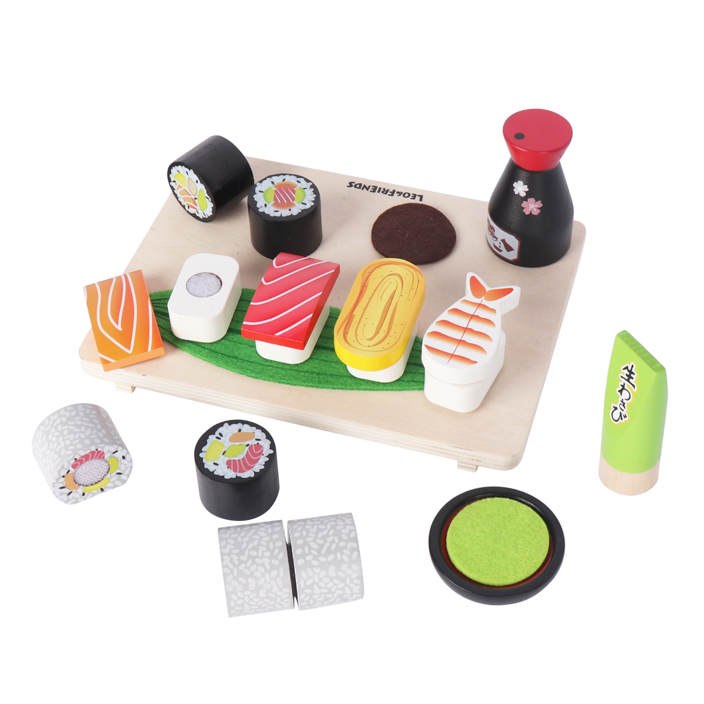 Wooden Sushi Set