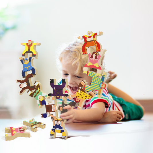 Holz-Leo-Stapelspiel