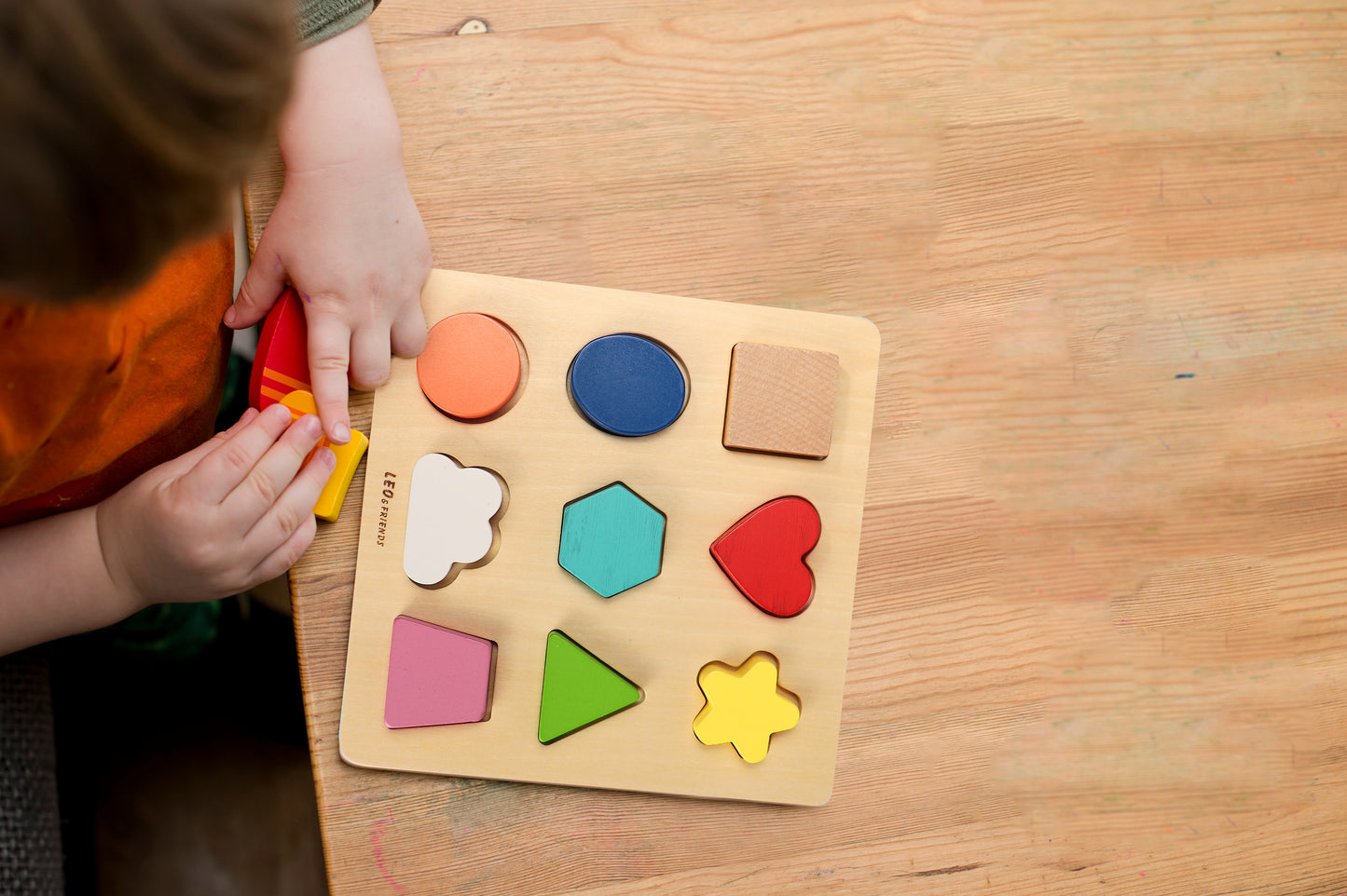 Color And Shape Sorting Puzzle