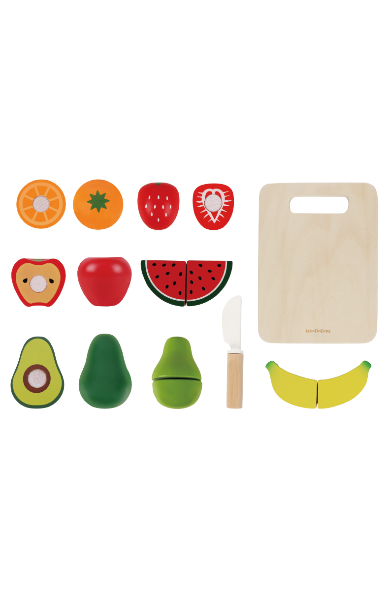 Wooden Cutting Fruit Set