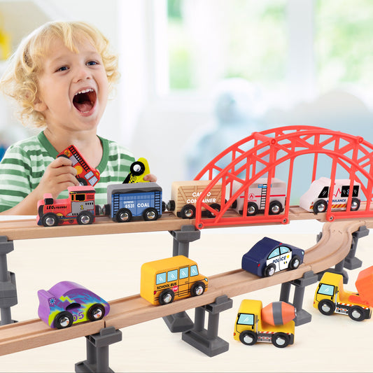 Wooden Emergency Vehicles