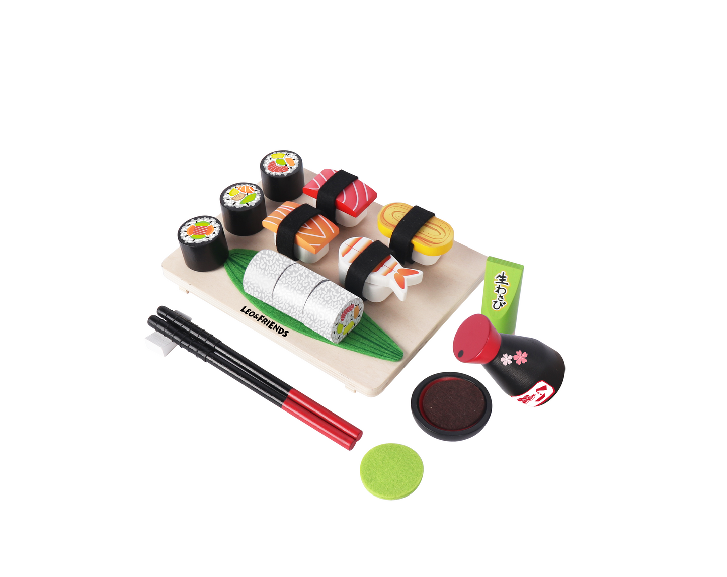 Wooden Sushi Set