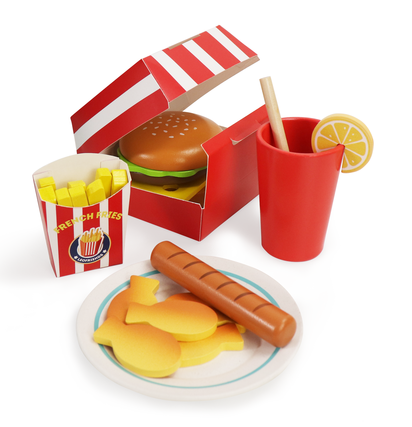 Wooden Family Burger Shop