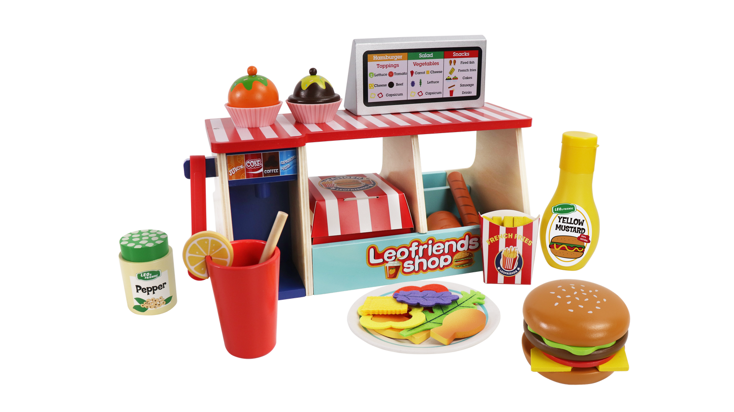 Wooden Family Burger Shop