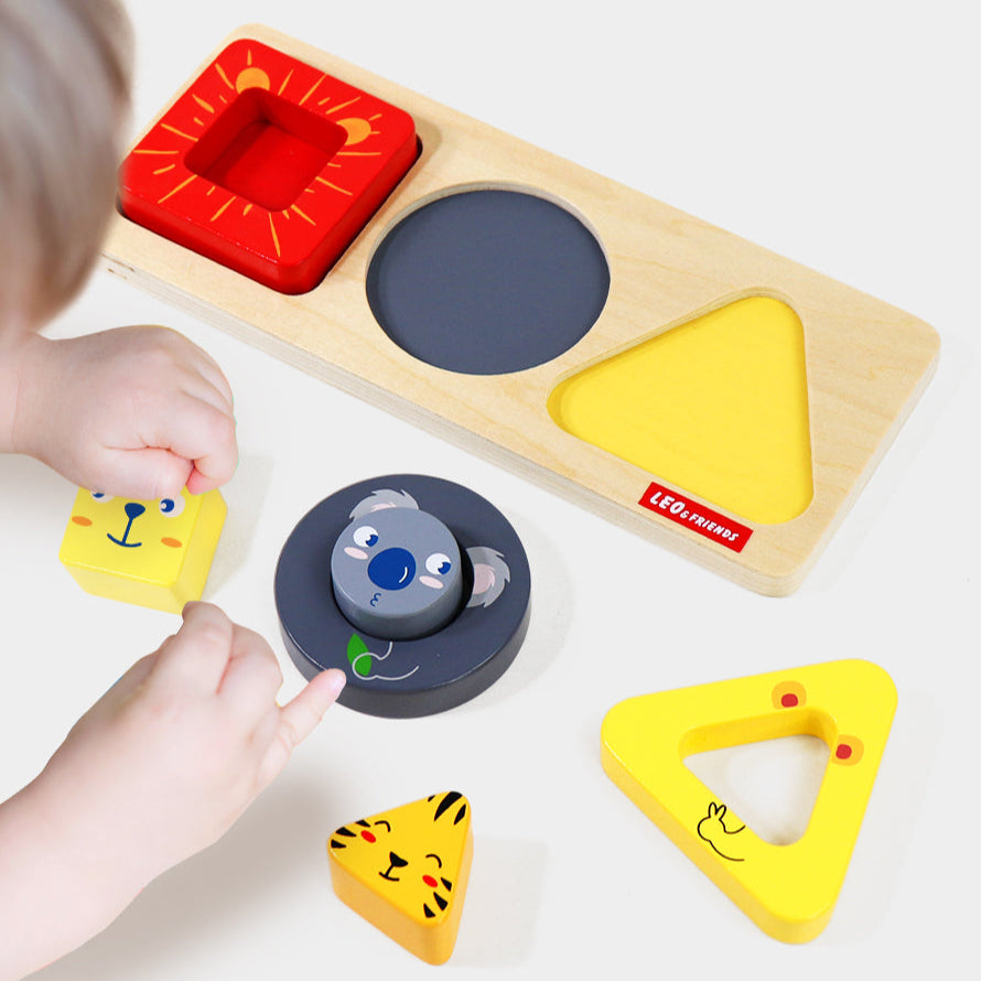 Wooden Animal Shape Puzzle