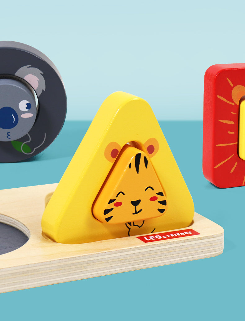 Wooden Animal Shape Puzzle