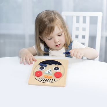Wooden Face Puzzle