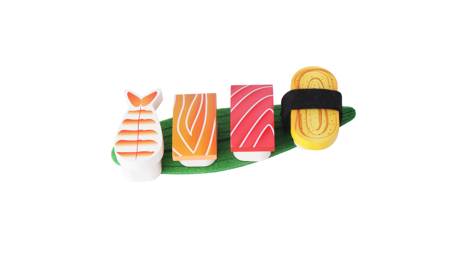 Wooden Sushi Set