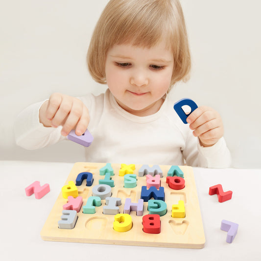 Wooden Chunky Alphabet Puzzle