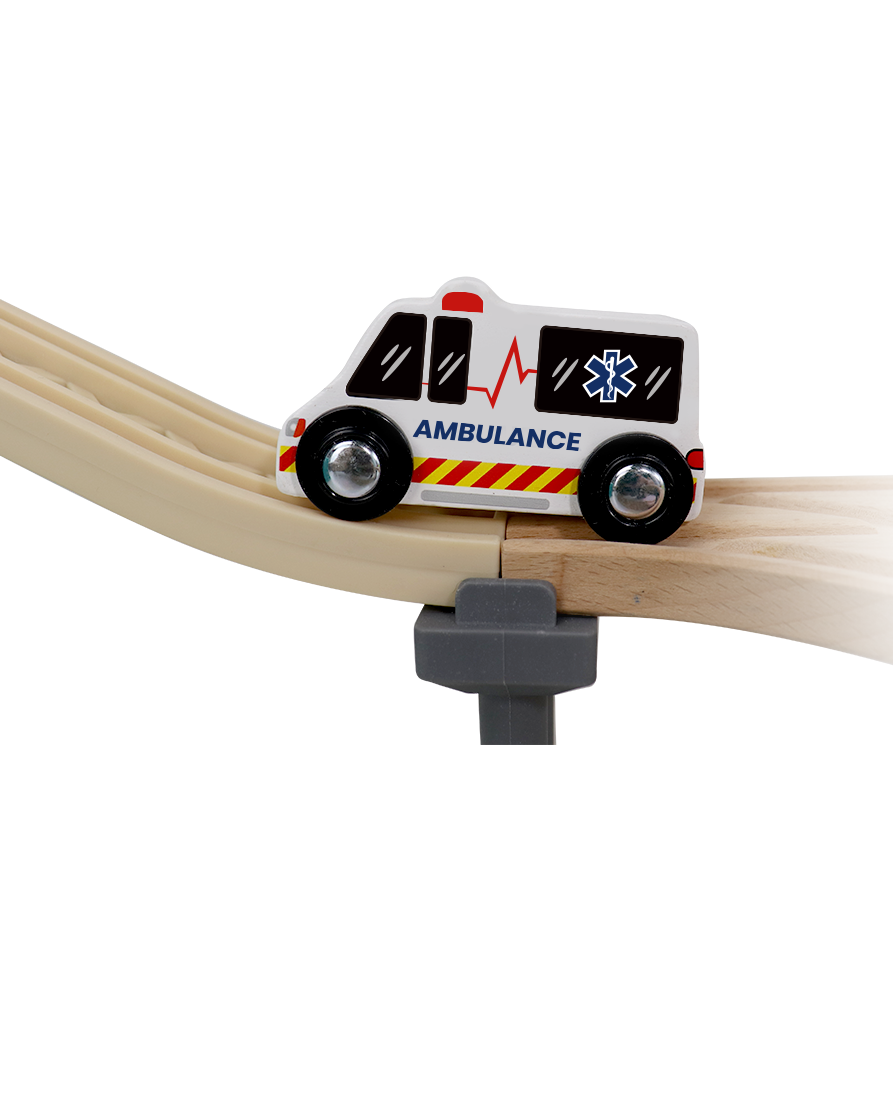Wooden Emergency Vehicles