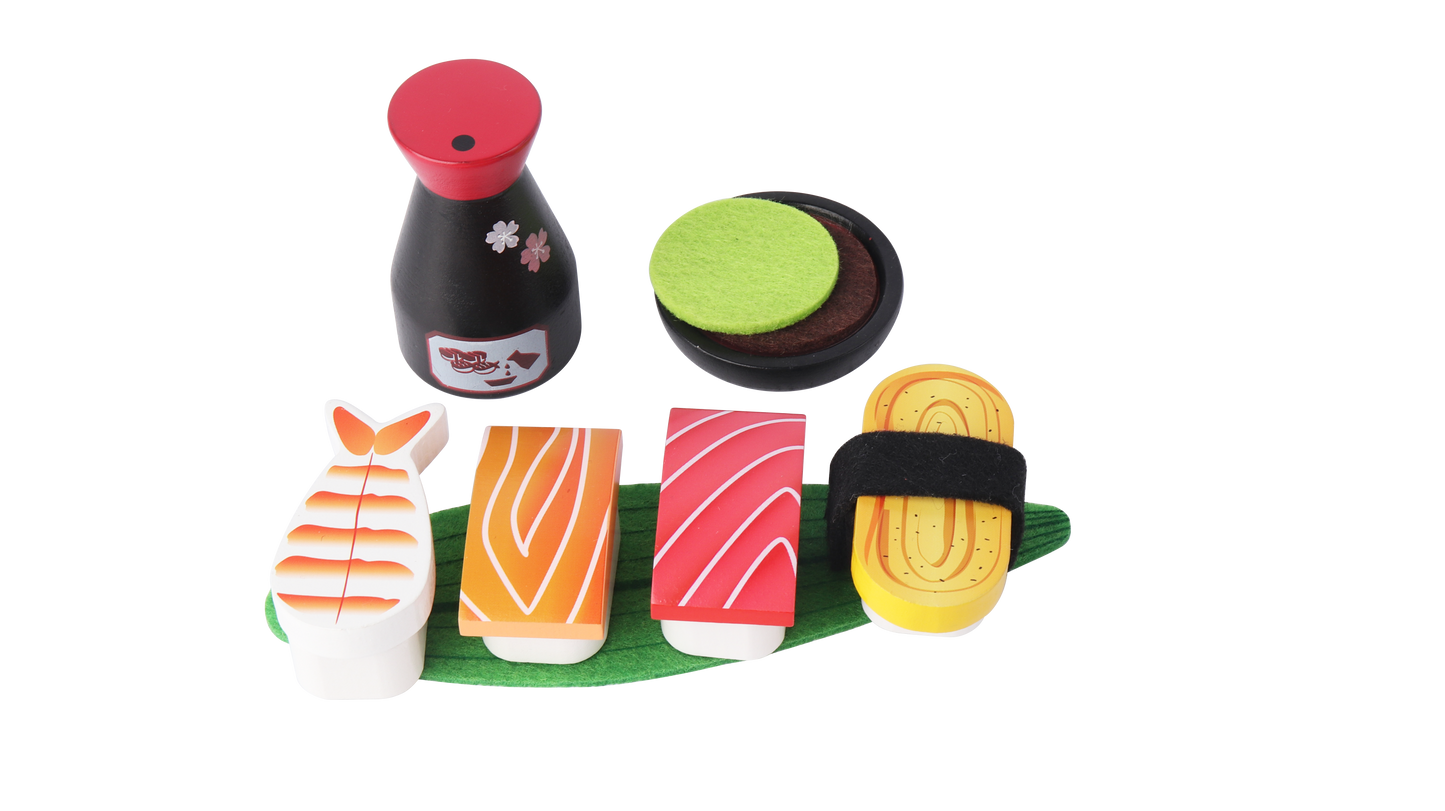 Wooden Sushi Set
