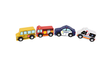 Wooden Emergency Vehicles