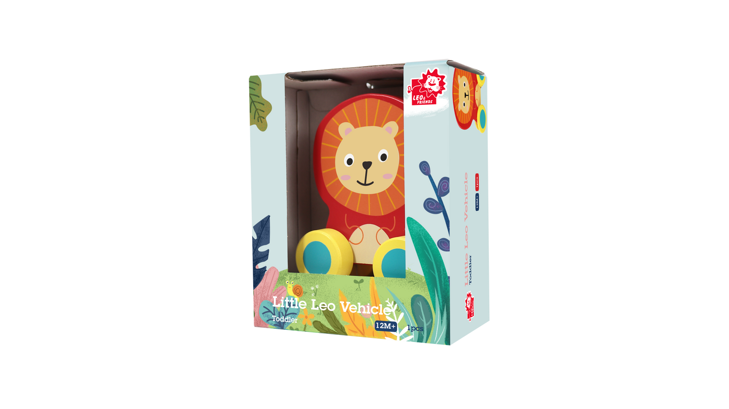 Little Leo Wooden Vehicle
