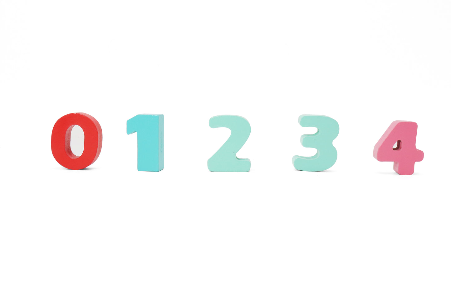 Wooden Chunky Number Math Puzzle