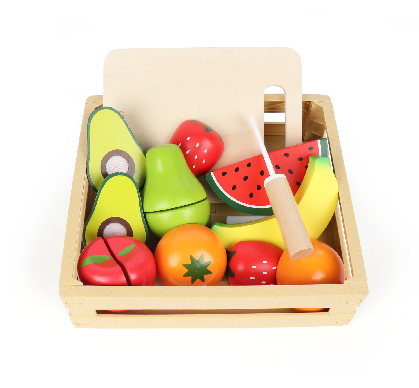 Wooden Cutting Fruit Set