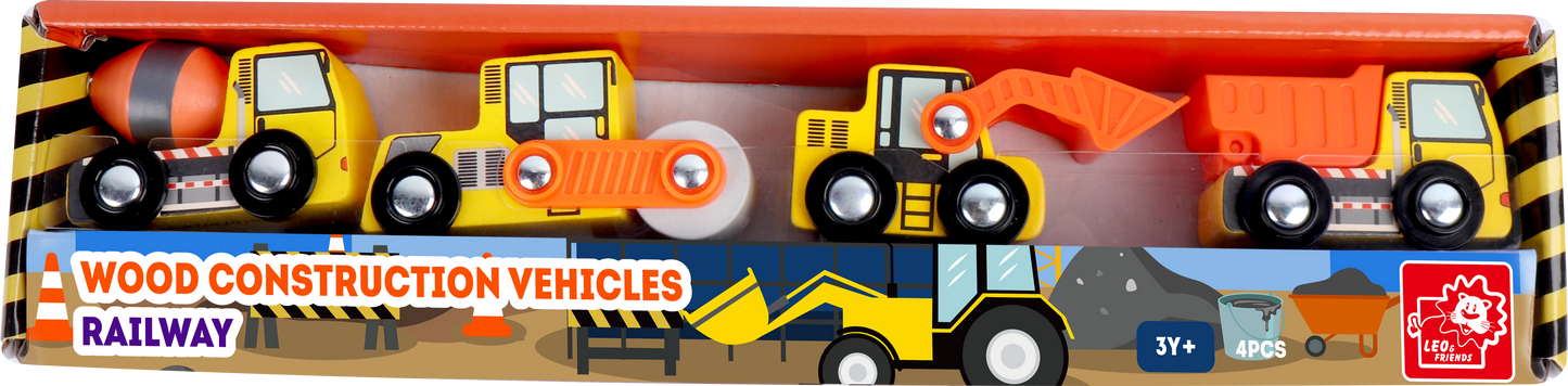 Wooden Construction Vehicles