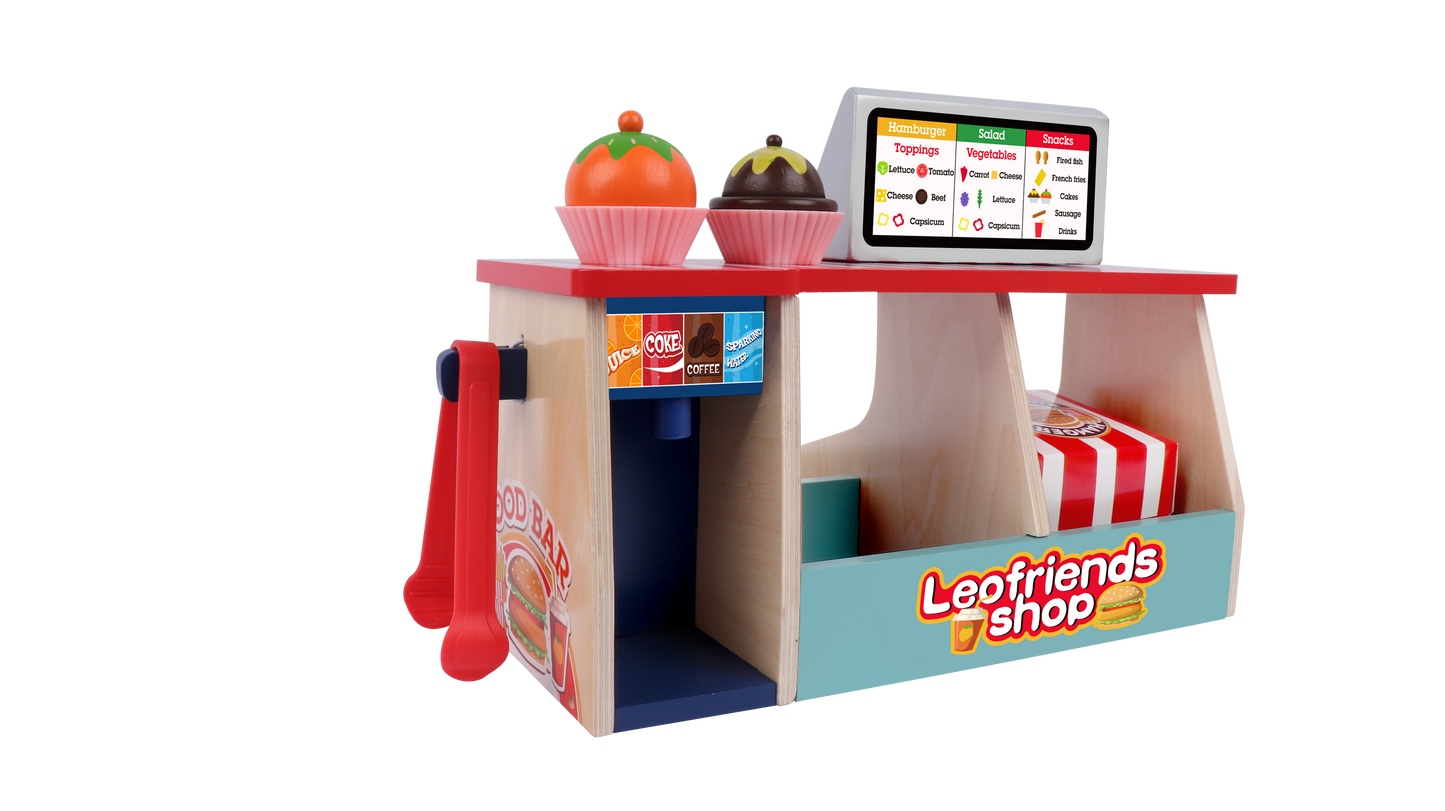 Wooden Family Burger Shop