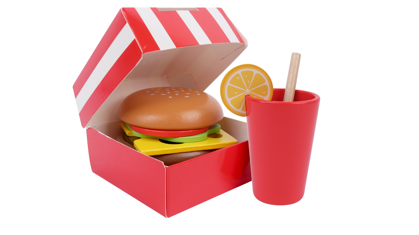 Wooden Family Burger Shop