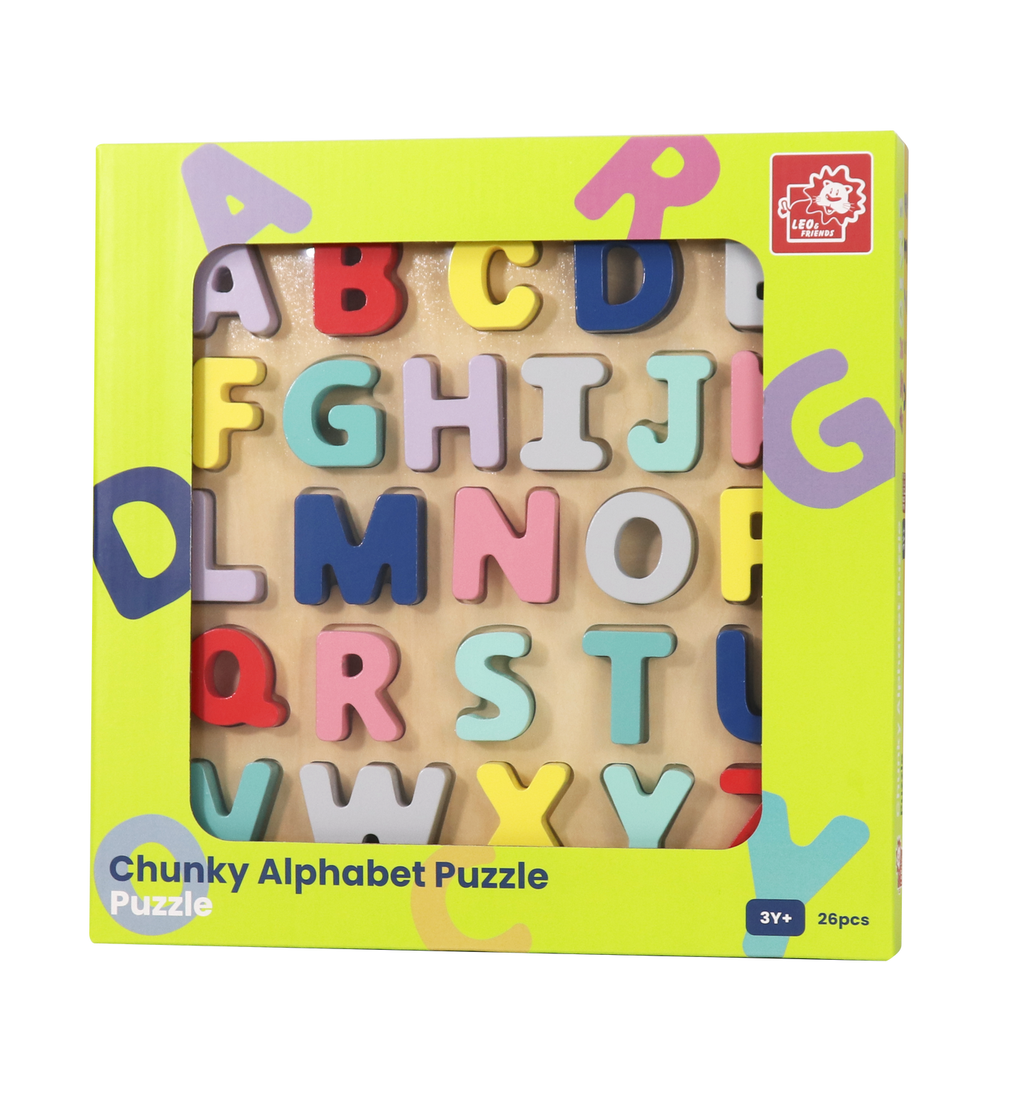 Wooden Chunky Alphabet Puzzle