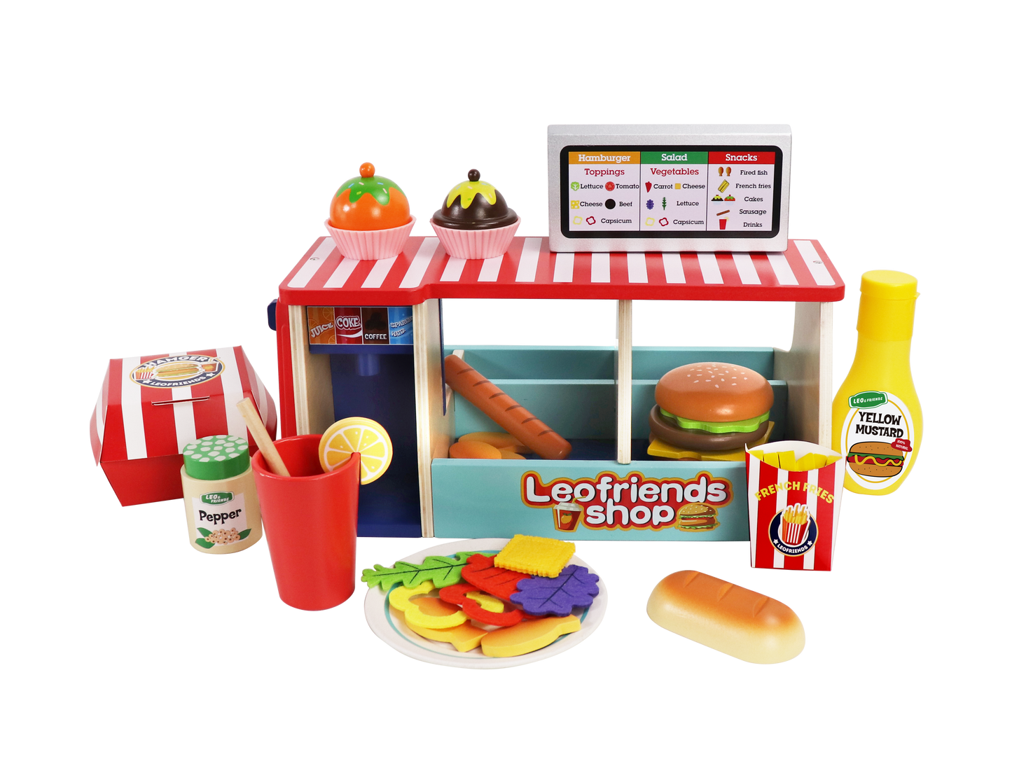 Wooden Family Burger Shop