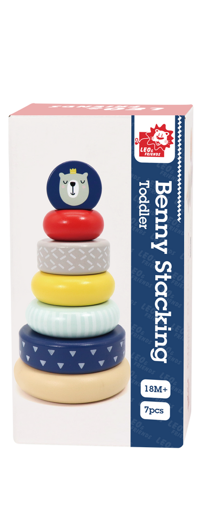 Wooden Leo Stacking