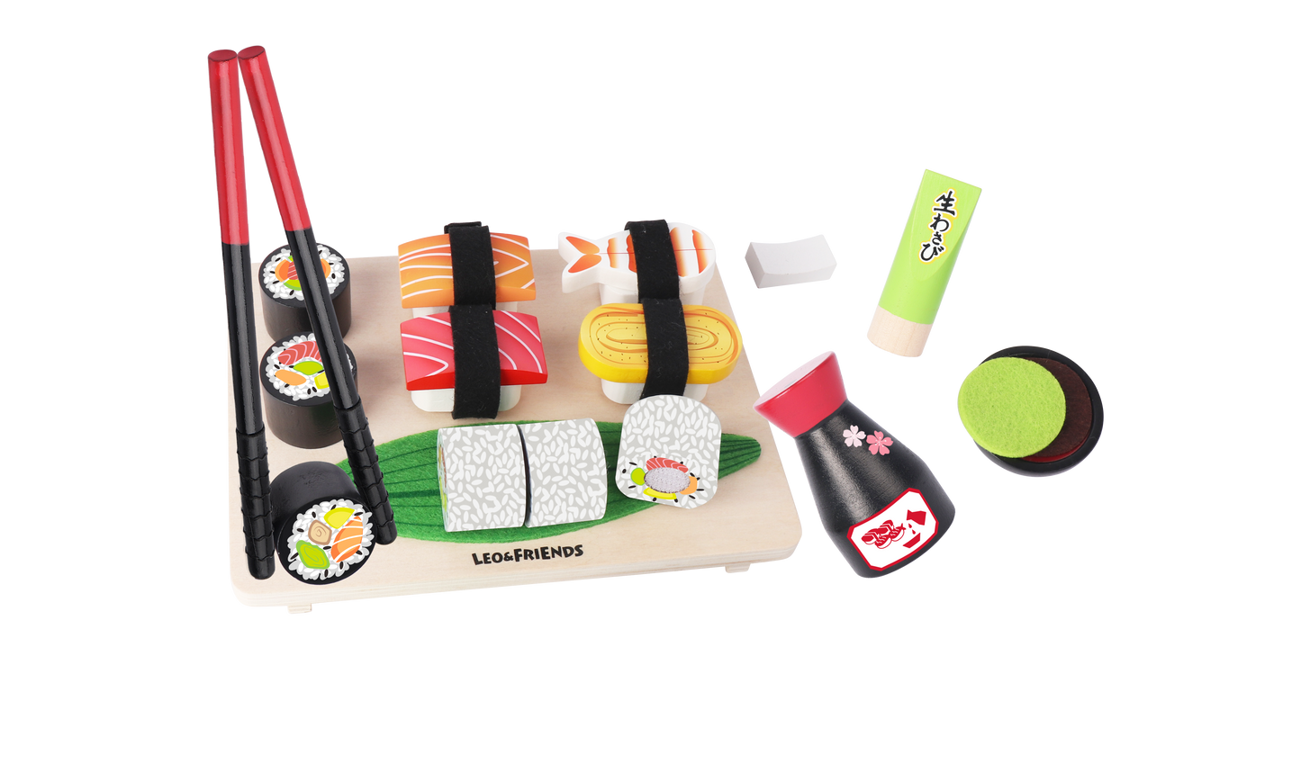 Wooden Sushi Set