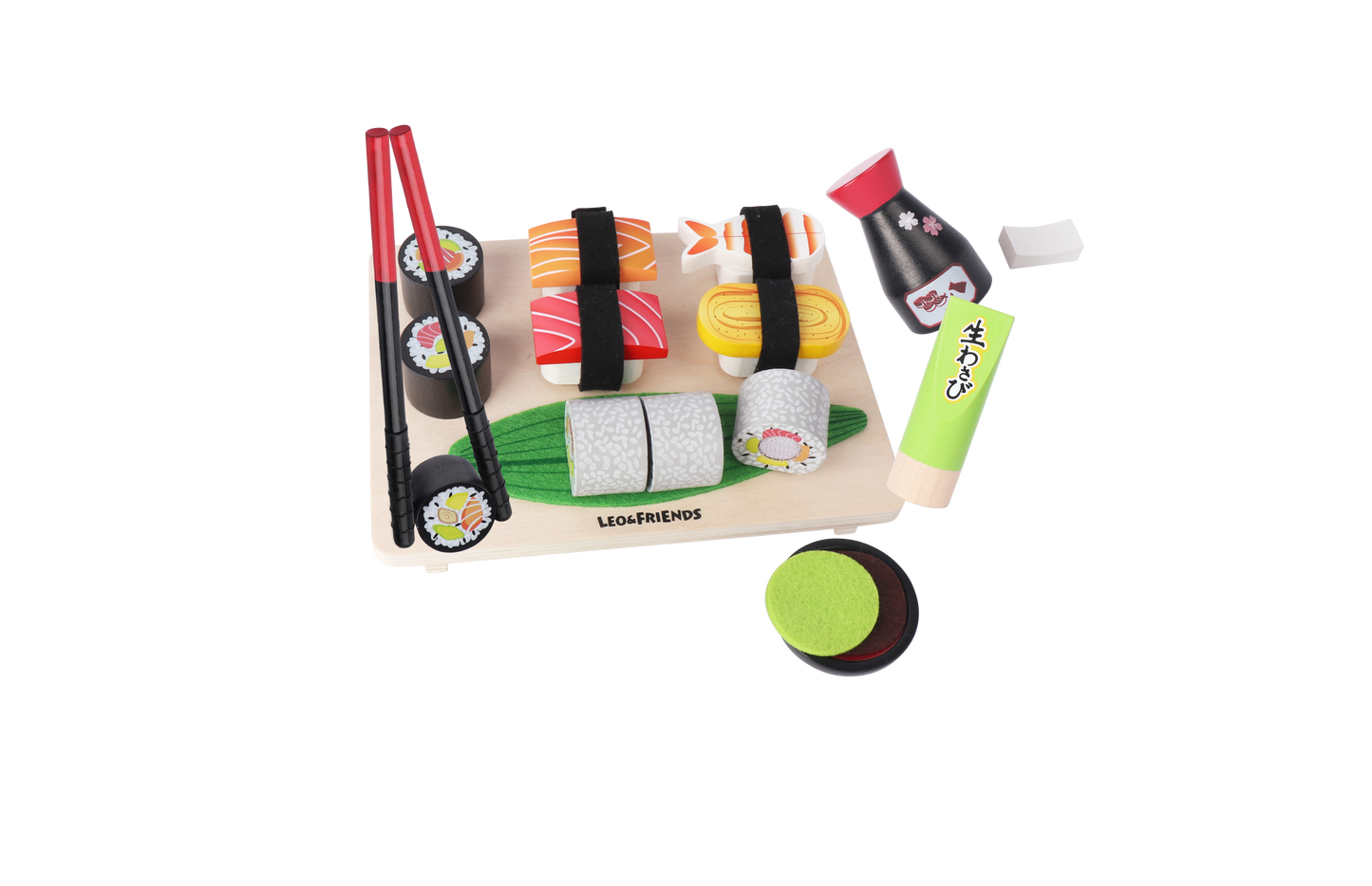 Wooden Sushi Set