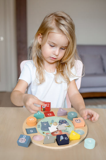 Shape Sorting Clock