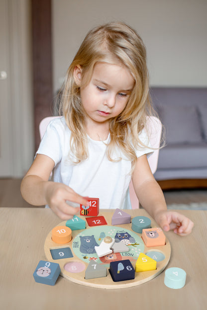 Shape Sorting Clock