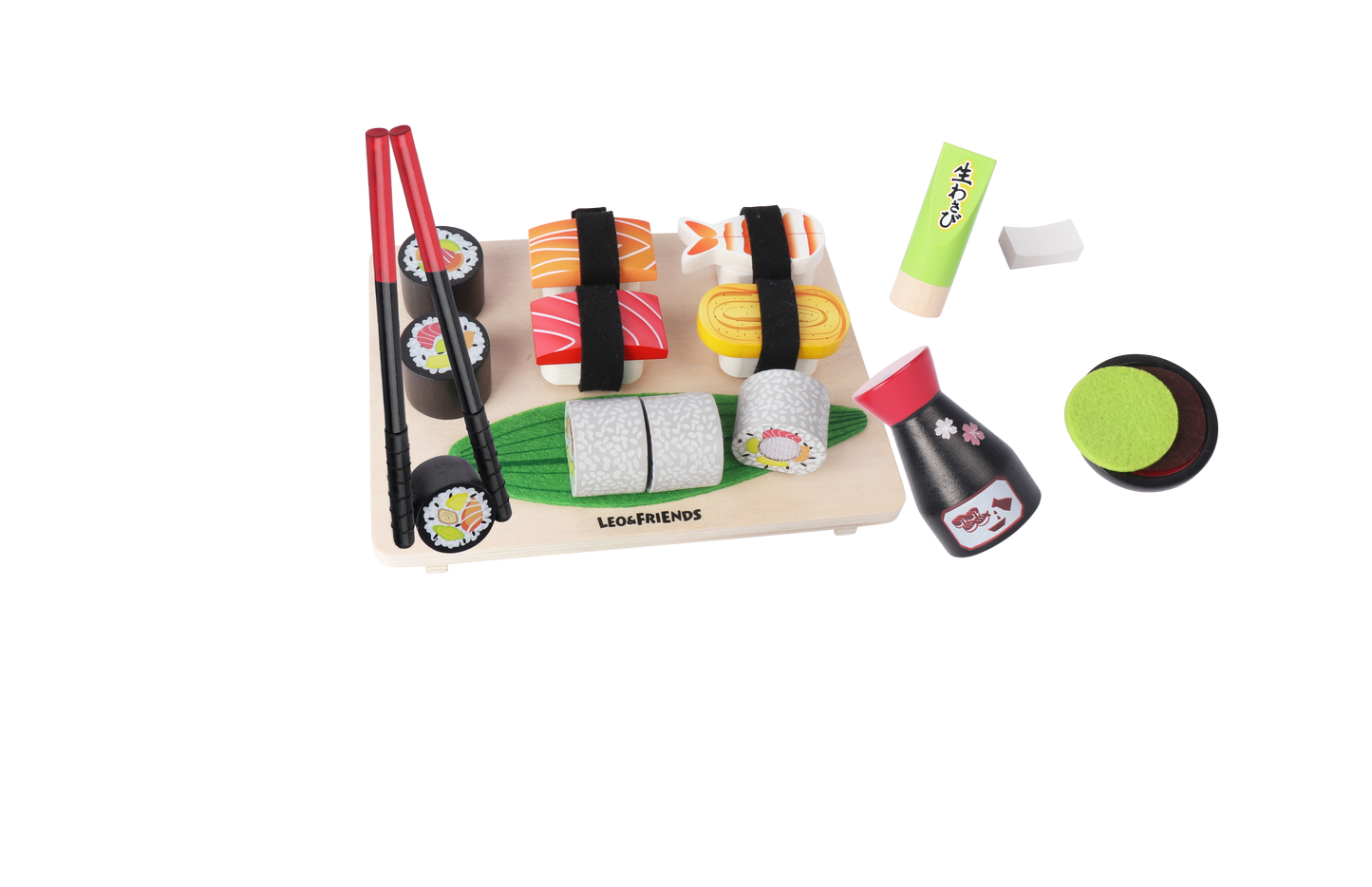 Wooden Sushi Set