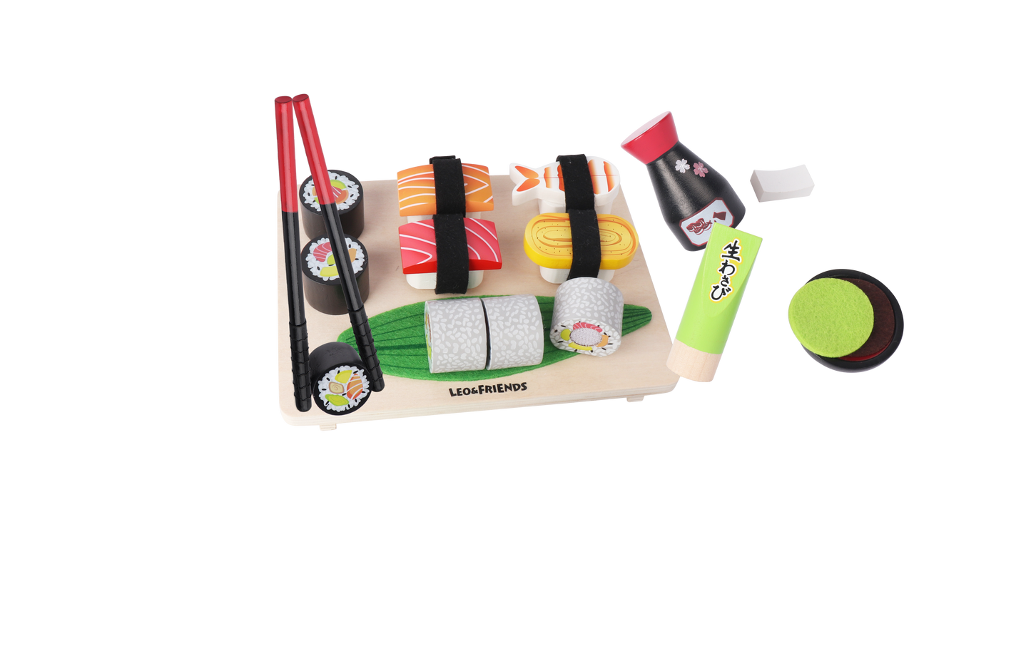 Wooden Sushi Set