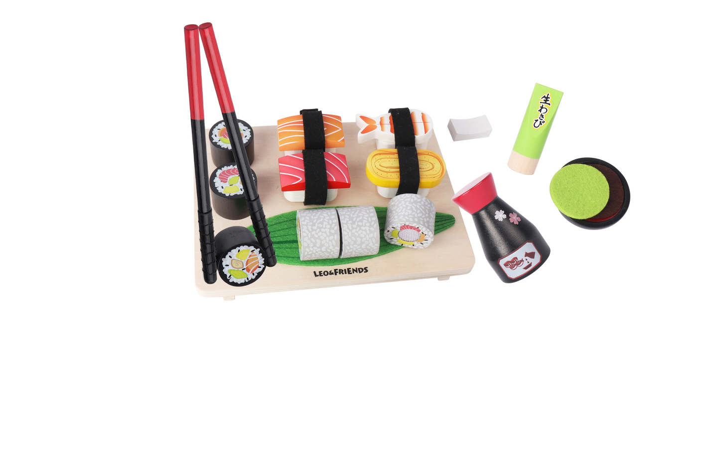 Wooden Sushi Set