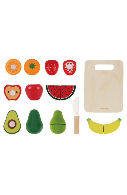Wooden Cutting Fruit Set