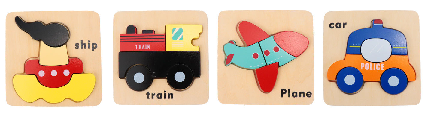 Mini Vehicles Puzzle