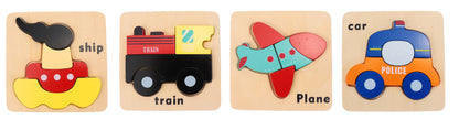 Mini Vehicles Puzzle