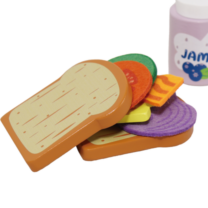 Wooden Toaster Set
