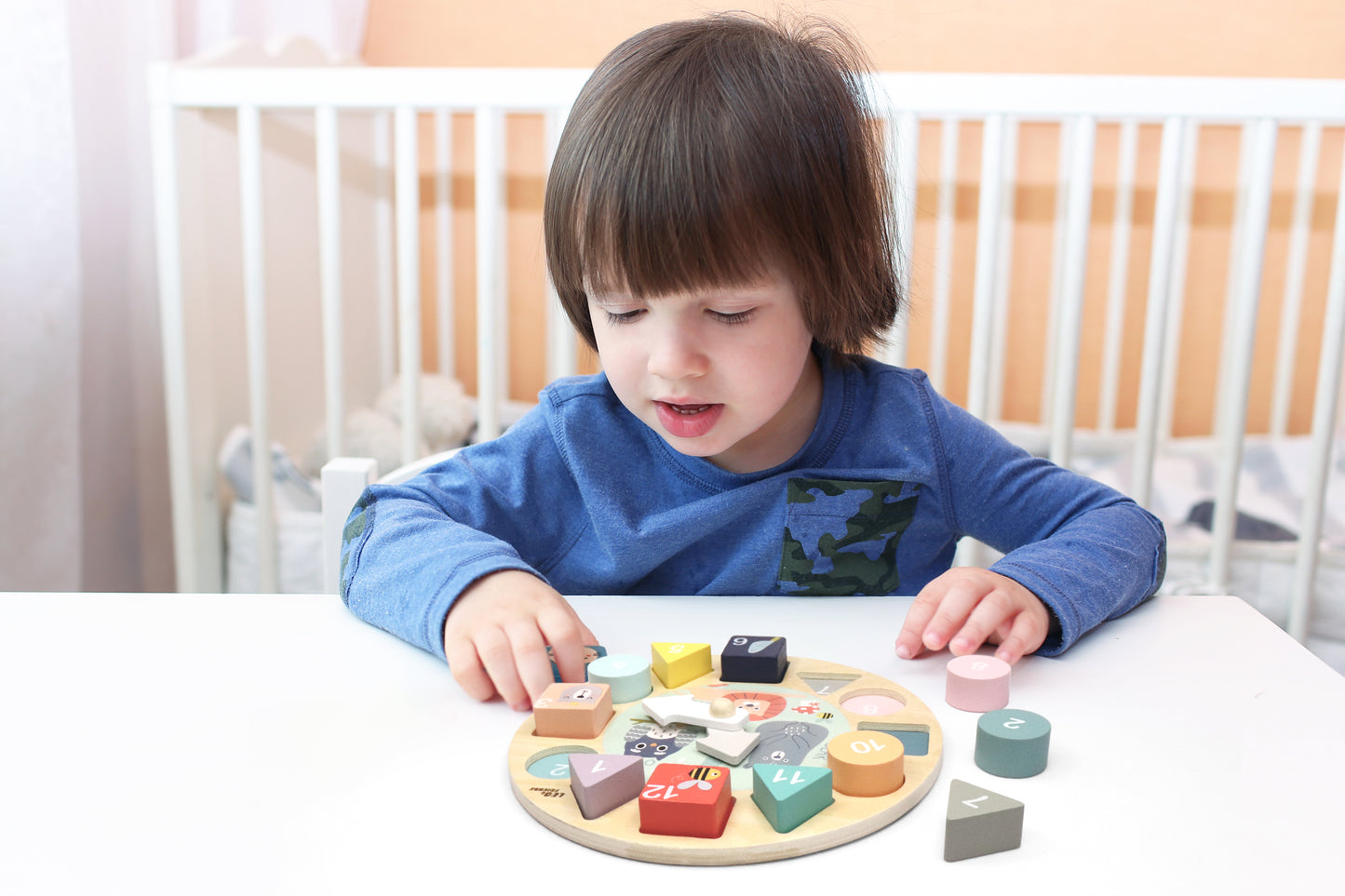 Shape Sorting Clock