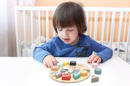 Shape Sorting Clock