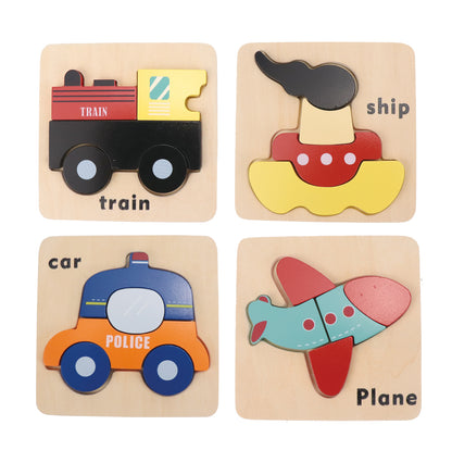 Mini Vehicles Puzzle