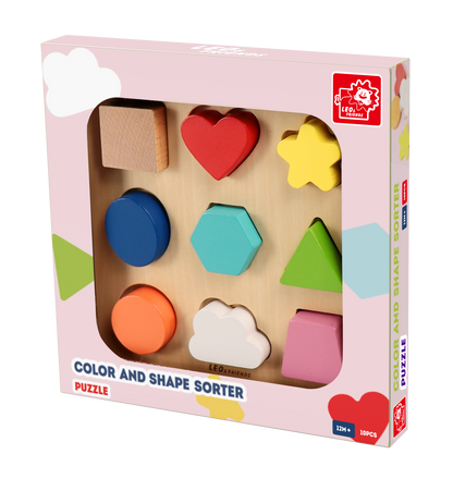 Color And Shape Sorting Puzzle
