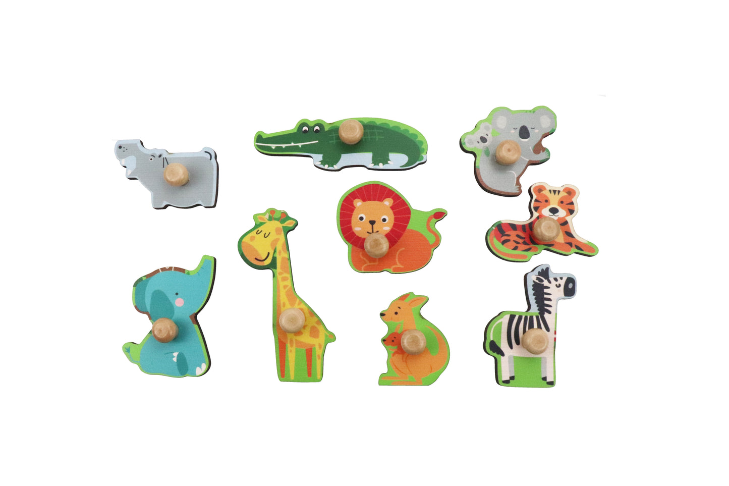 Zoo Animal Peg Puzzle