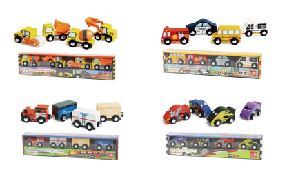 Wooden Emergency Vehicles