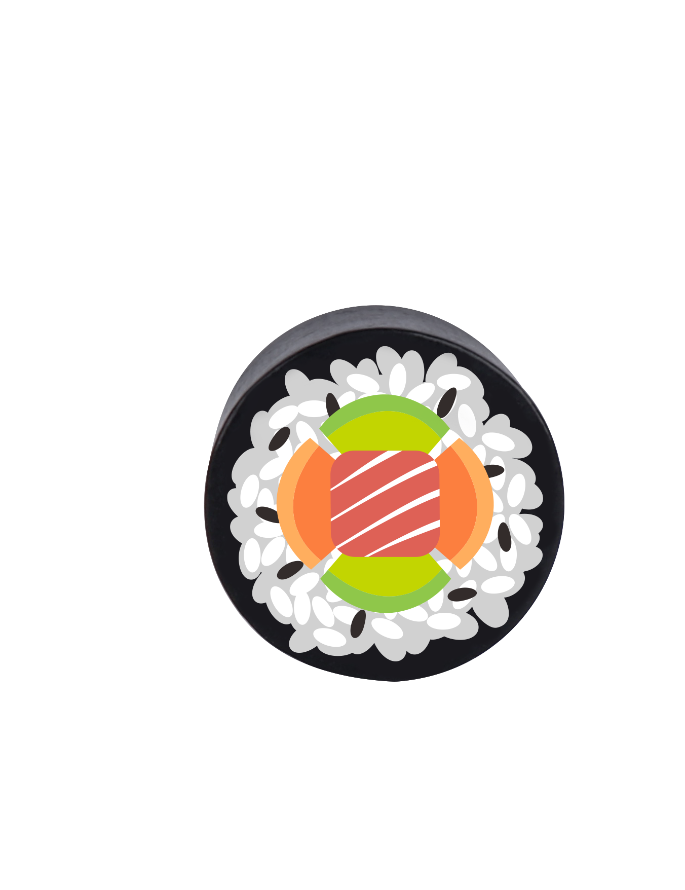 Wooden Sushi Set