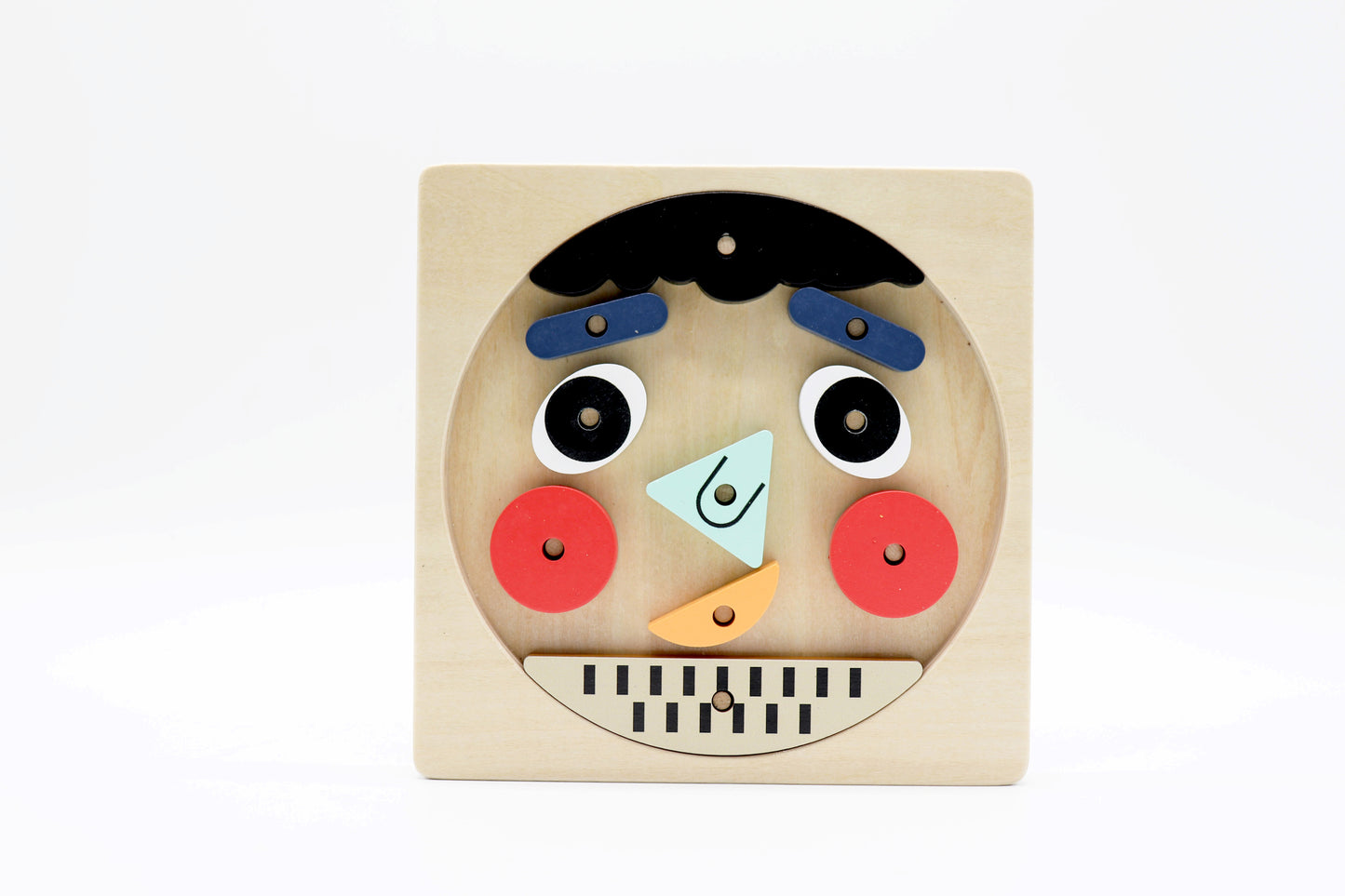 Wooden Face Puzzle
