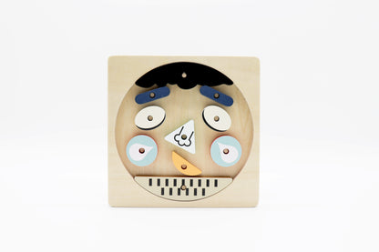 Wooden Face Puzzle