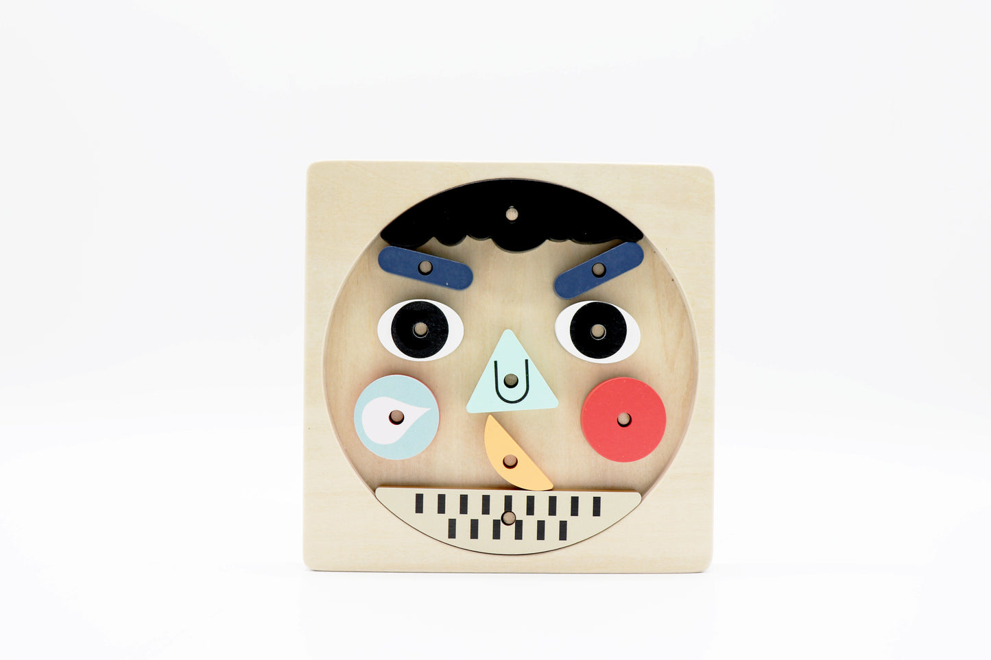 Wooden Face Puzzle