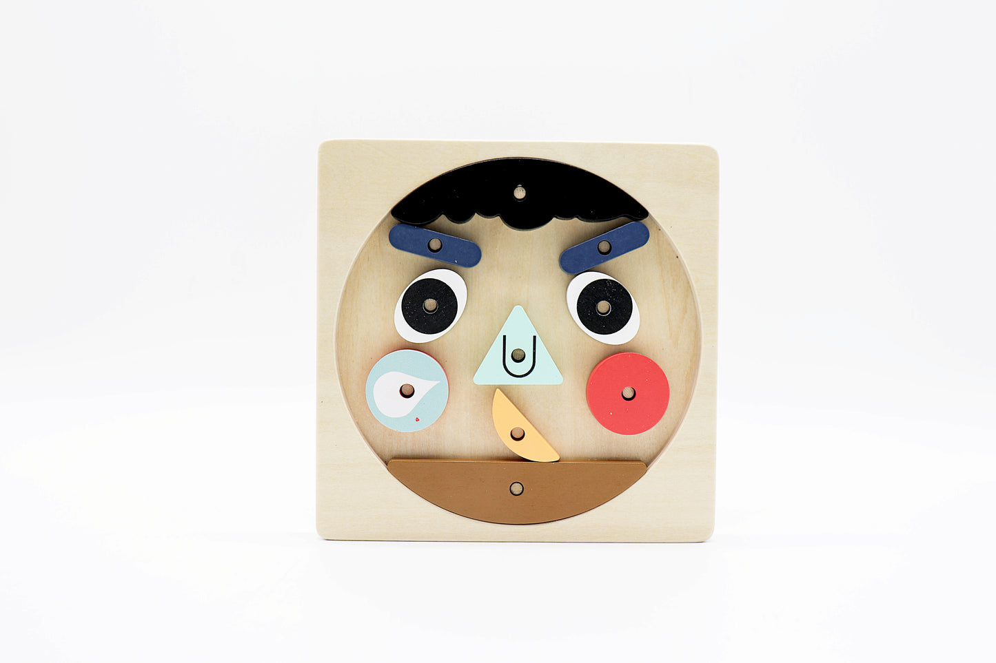 Wooden Face Puzzle